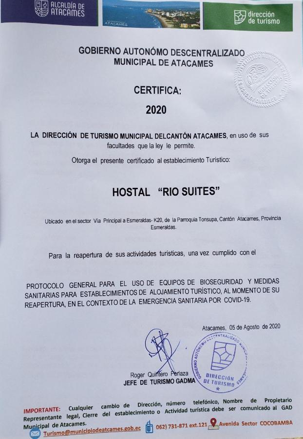 Rio Suites Тонсупа Экстерьер фото